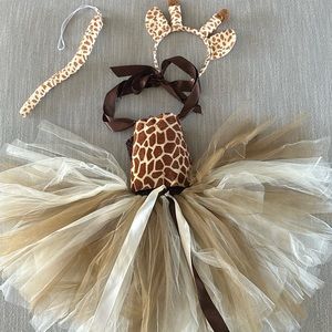 3T Girls Giraffe Costune